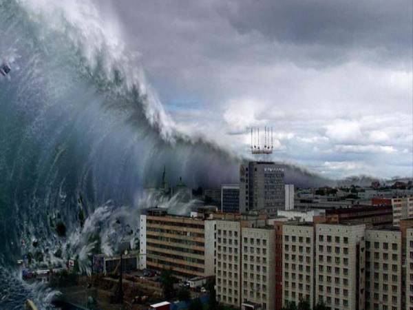 mơ thấy sóng thần